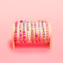 Load image into Gallery viewer, Breast Cancer Assorted Beaded Bracelet