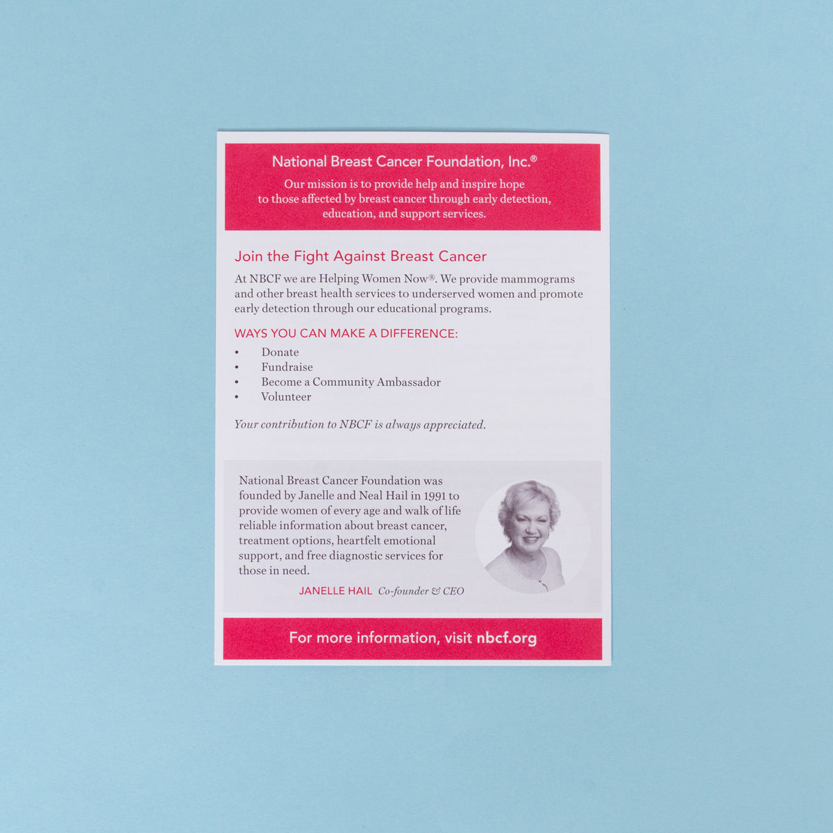 What Every Woman Needs to Know about Breast Cancer Pamphlet 50 Count What Every Woman Needs to Know about Breast Cancer Pamphlet 50 Count