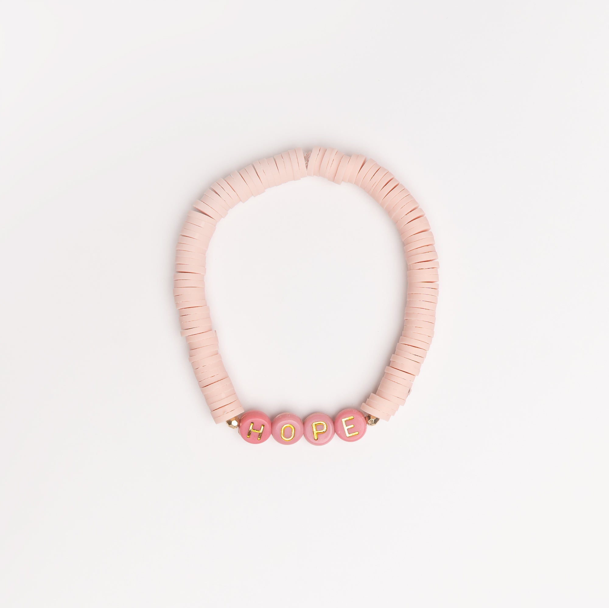 Breast Cancer Assorted Beaded Bracelet