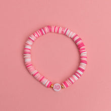 Load image into Gallery viewer, Breast Cancer Assorted Beaded Bracelet