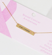 Load image into Gallery viewer, Stay Strong Necklace