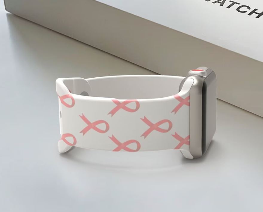 Breast cancer awareness apple watch online band