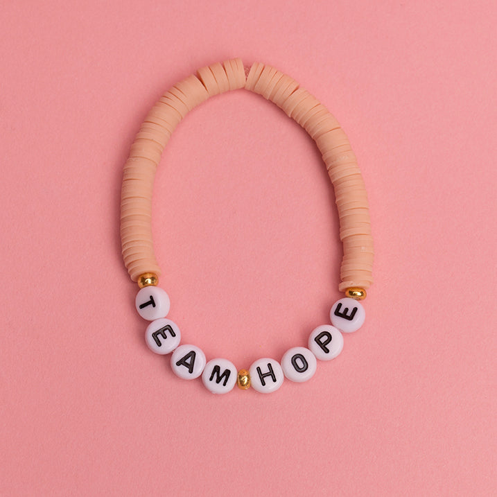 Breast Cancer Assorted Beaded Bracelet