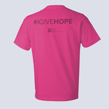 Load image into Gallery viewer, Team HOPE Breast Cancer Support T-Shirt - Script Font- NBCF
