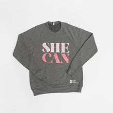 Load image into Gallery viewer, She Can Crewneck Sweatshirt