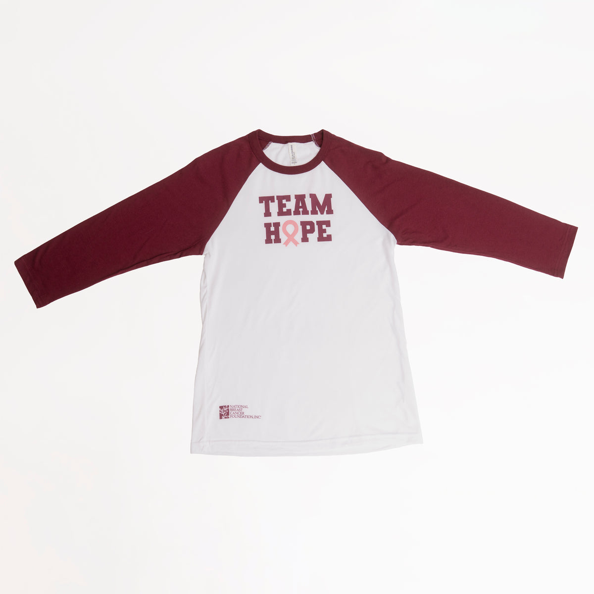 Team Hope Baseball Style TShirt Stacked NBCF Shop