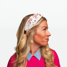 Load image into Gallery viewer, Breast Cancer Awareness Pink Ribbon Embellished Knot Headband - NBCF