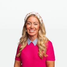 Load image into Gallery viewer, Breast Cancer Awareness Pink Ribbon Embellished Knot Headband - NBCF