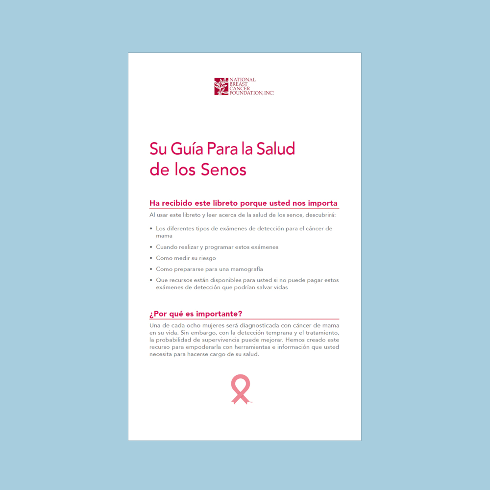 Breast Health Guide - 10 Count -  Educational Material