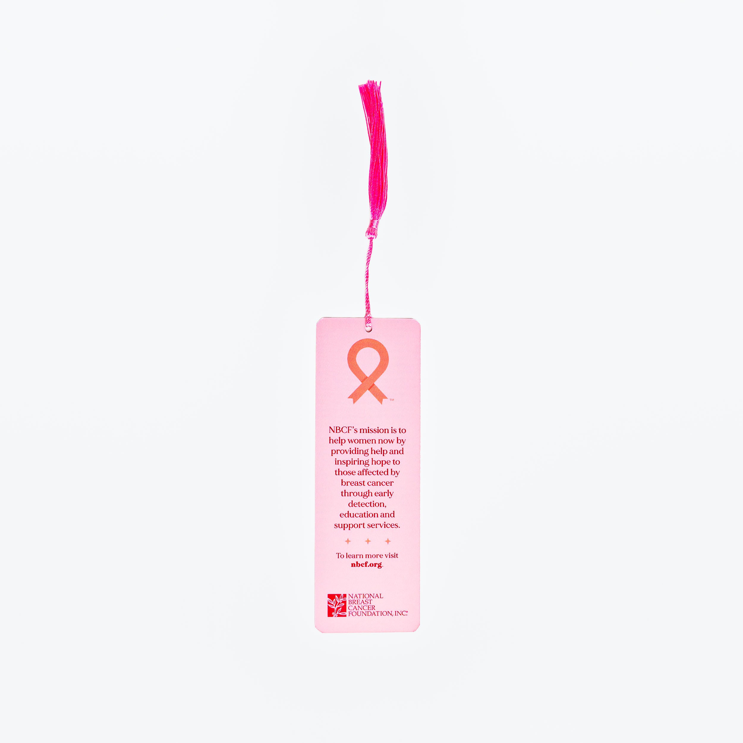 Breast Cancer Awareness Bookmark - NBCF