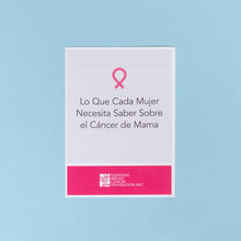 Load image into Gallery viewer, What Every Woman Needs to Know about Breast Cancer Pamphlet - 50 Count