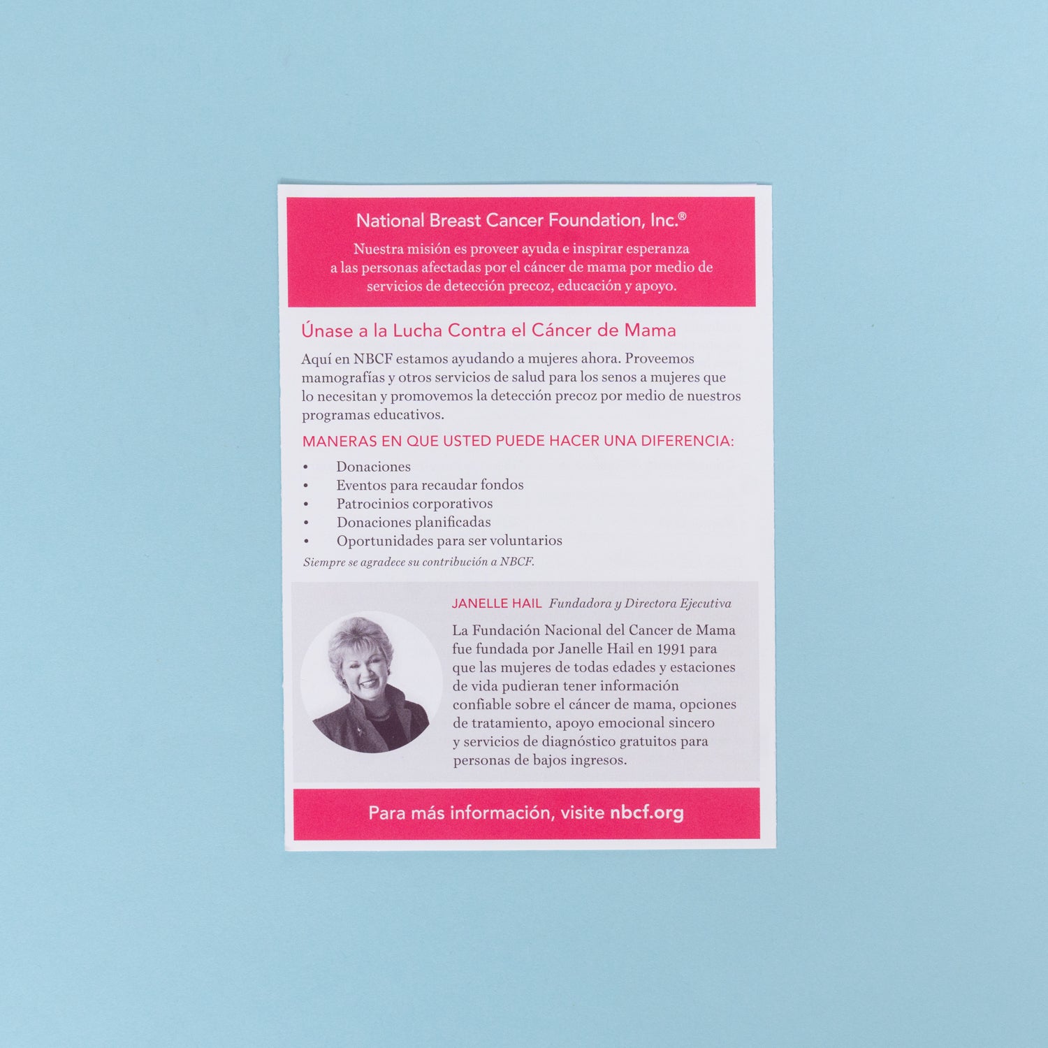 What Every Woman Needs to Know about Breast Cancer Pamphlet - 50 Count -  Educational Material