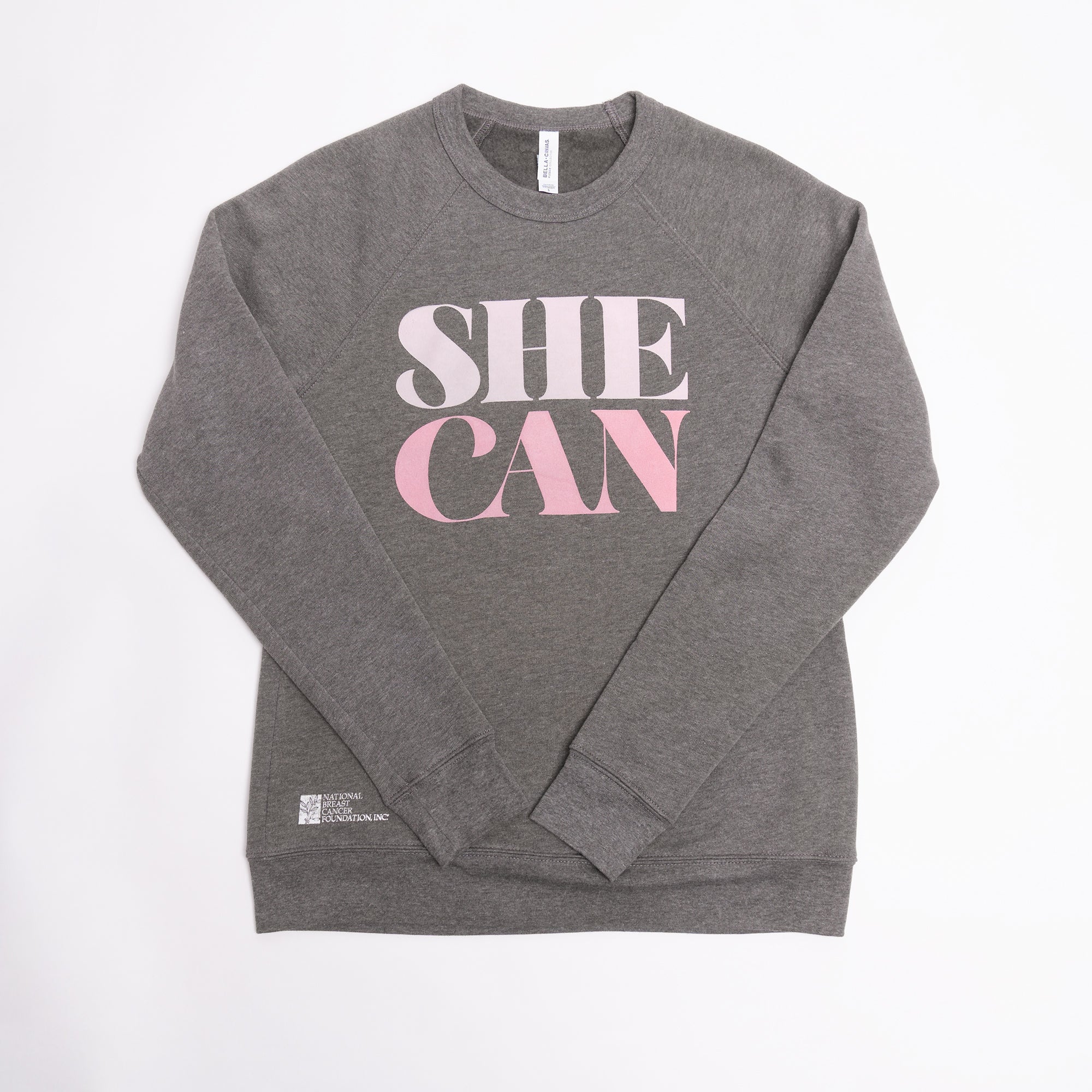 She Can Sweatshirt - Gray - NBCF