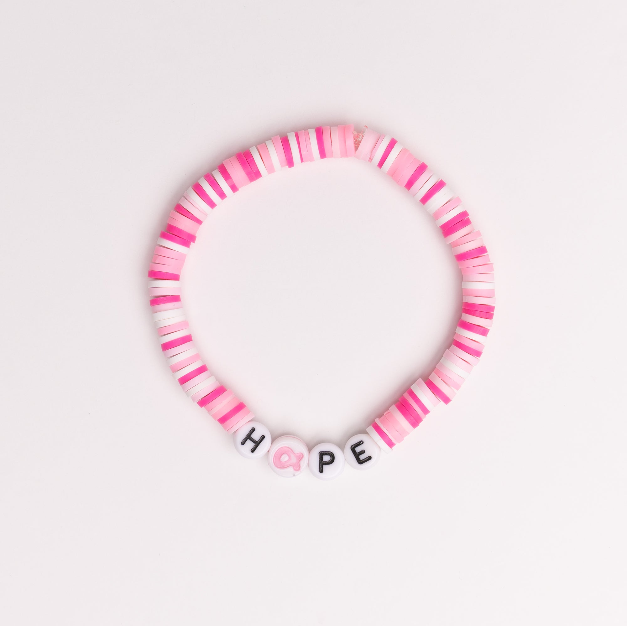 Breast Cancer Assorted Beaded Bracelet