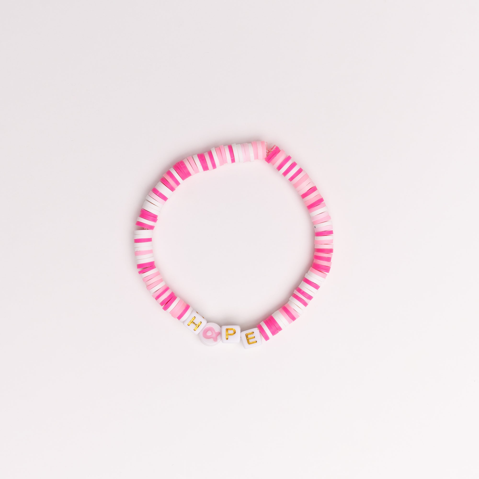 Breast Cancer Assorted Beaded Bracelet