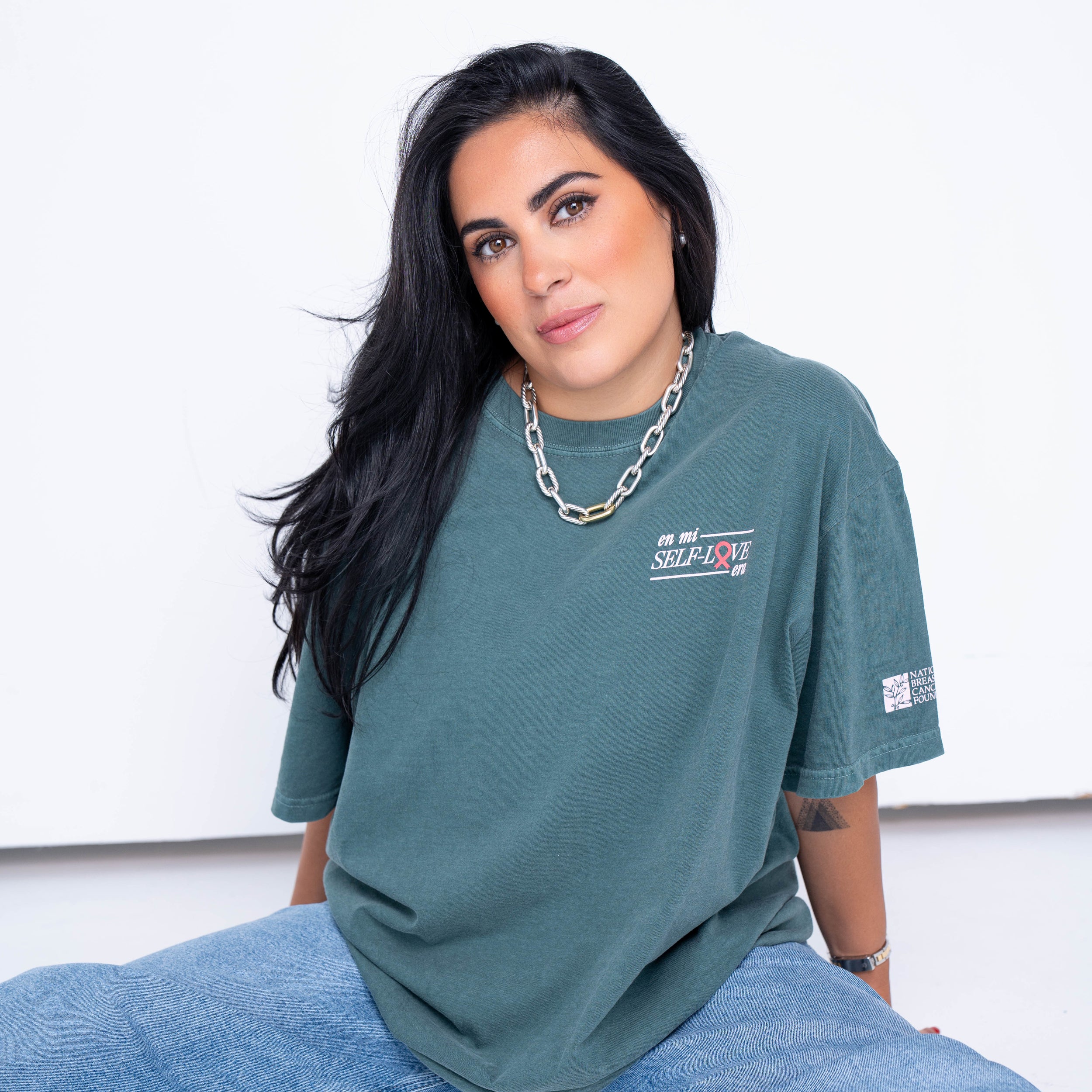 Latina T-Shirt - Blue - NBCF