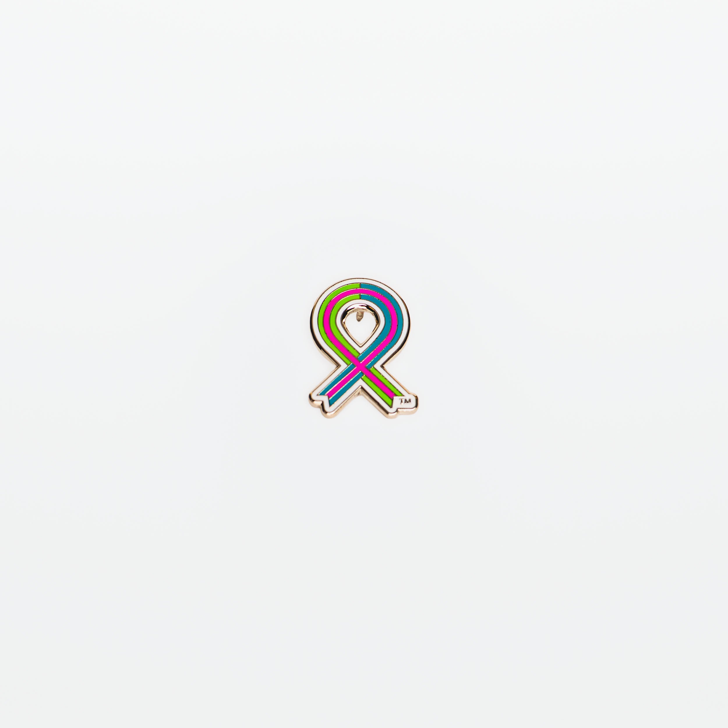 Metastatic Breast Cancer Ribbon Lapel Pin - NBCF