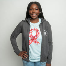 Load image into Gallery viewer, HOPE Zip-Up Hoodie - Women's - Gray - NBCF