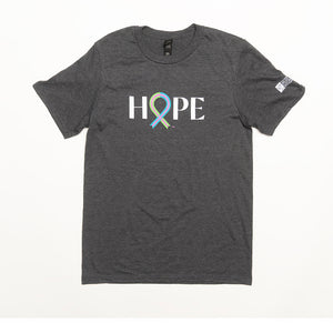 Breast Cancer HOPE Ribbon T-Shirt - White - NBCF