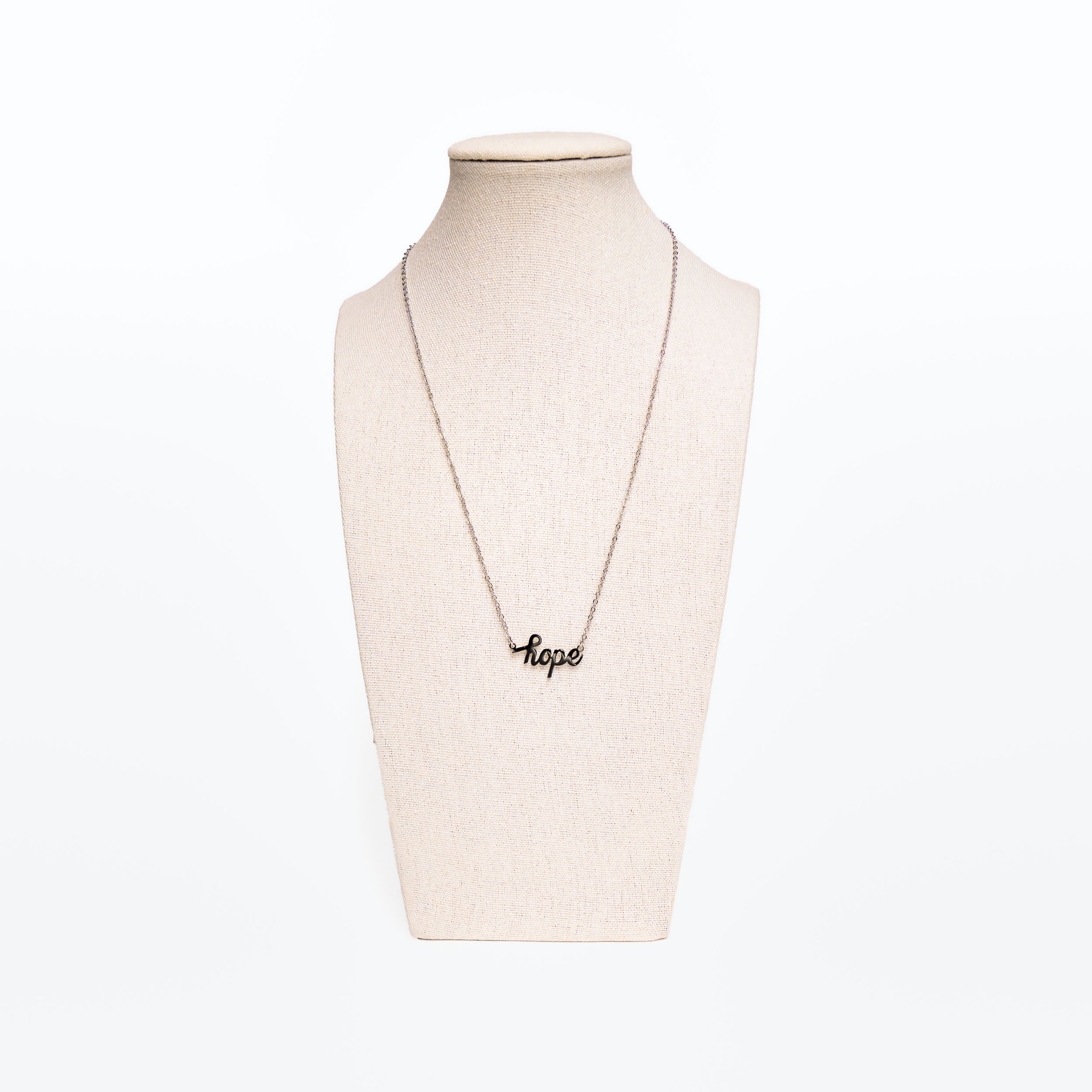 Hope Script Necklace - NBCF