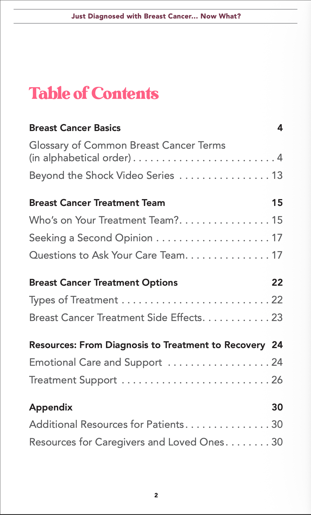 Just Diagnosed Guide - 10 Count - Educational Material