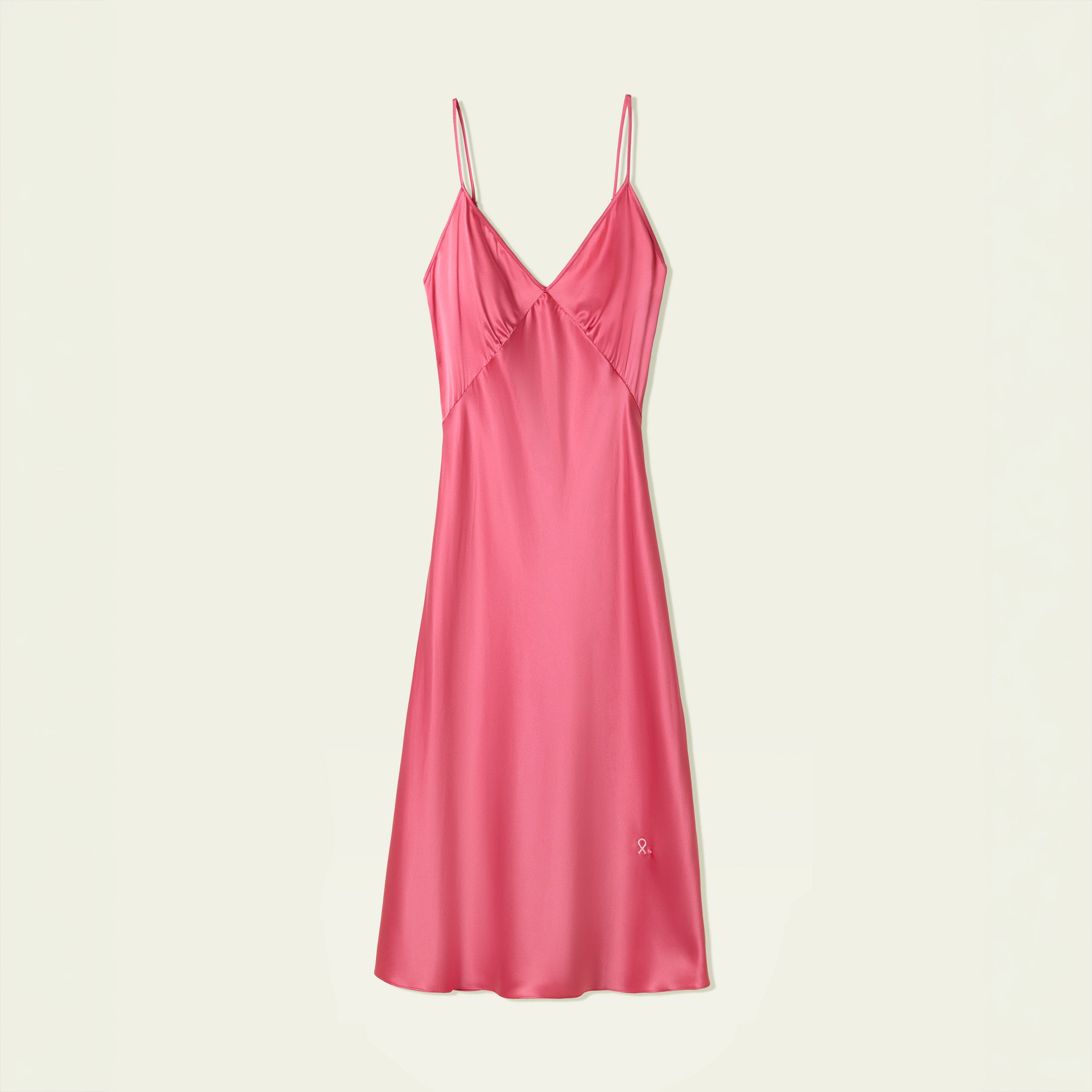 Hope's Embrace Nightgown - Pink Silk - NBCF