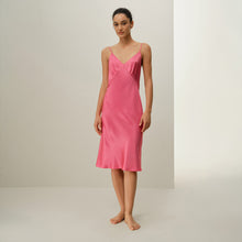 Load image into Gallery viewer, Hope's Embrace Nightgown - Pink Silk - NBCF