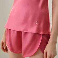 Load image into Gallery viewer, Hope's Embrace Pajama Camisole Set - Pink Silk - NBCF
