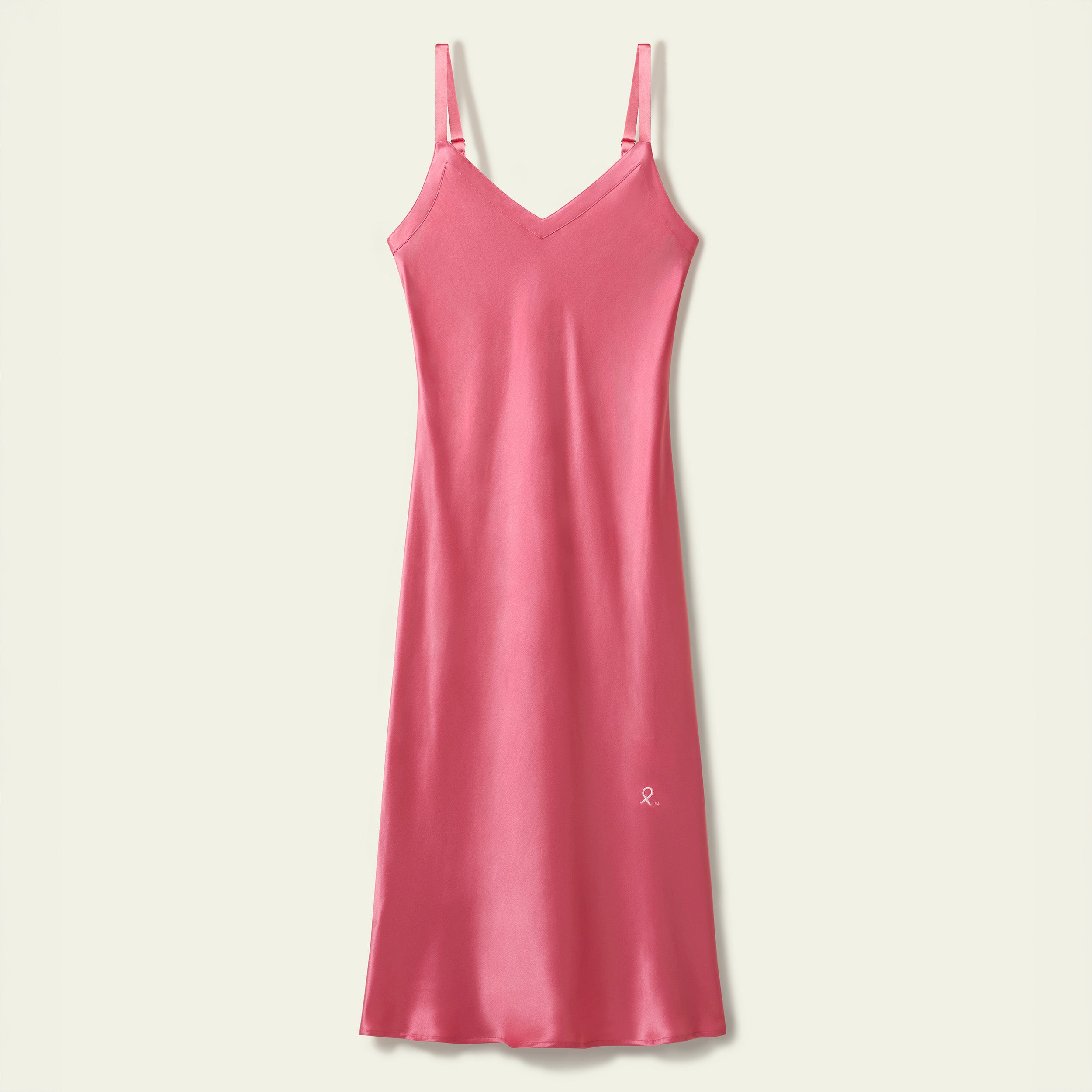 Hope's Embrace Nightdress - Pink Silk - NBCF