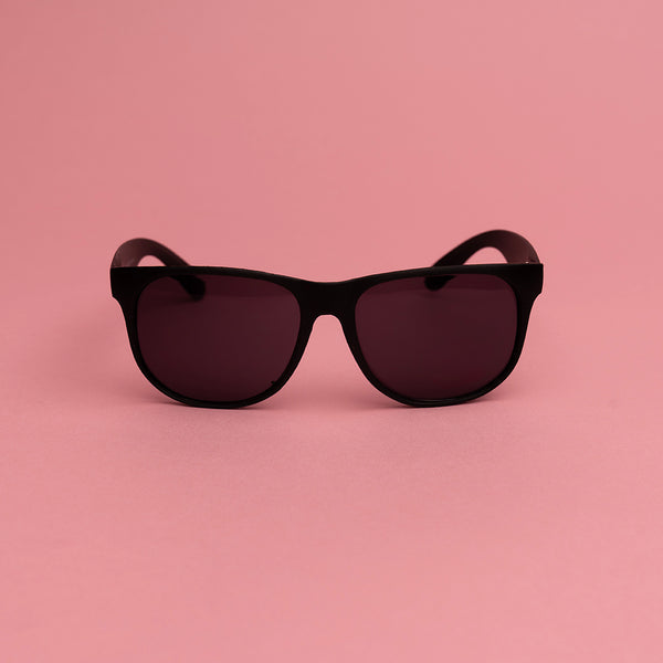 NBCF Logo Pink Ribbon Sunglasses - Black