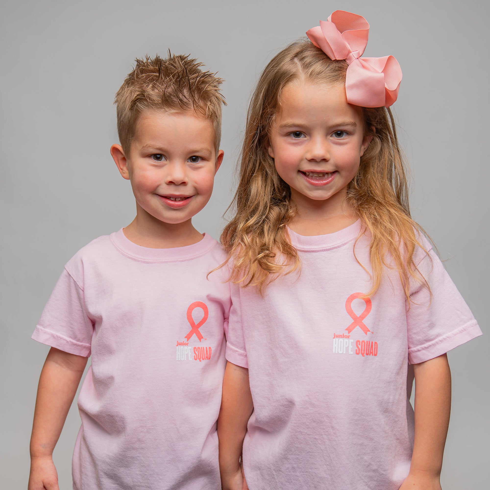 Junior HOPE Squad Breast Cancer Support Youth T-Shirt - Pink - NBCF