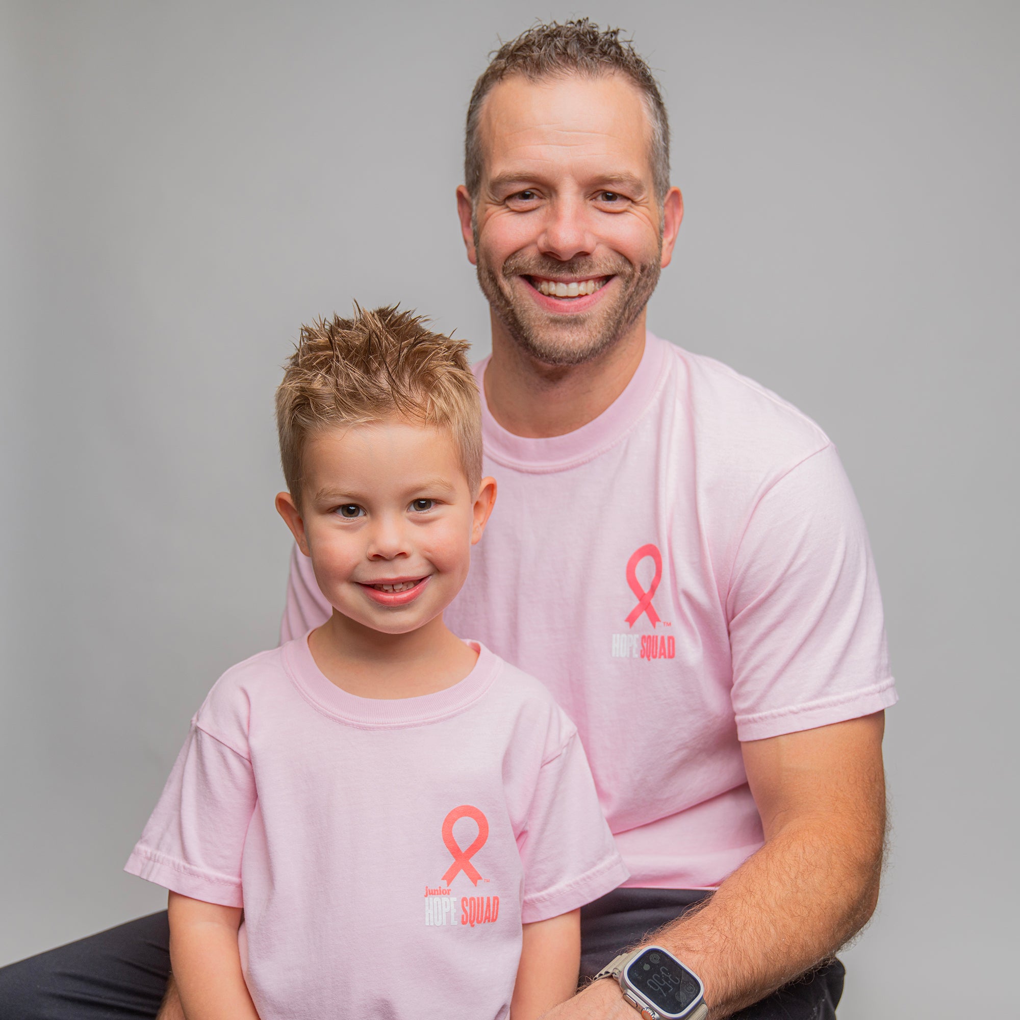 Junior HOPE Squad Breast Cancer Support Youth T-Shirt - Pink - NBCF