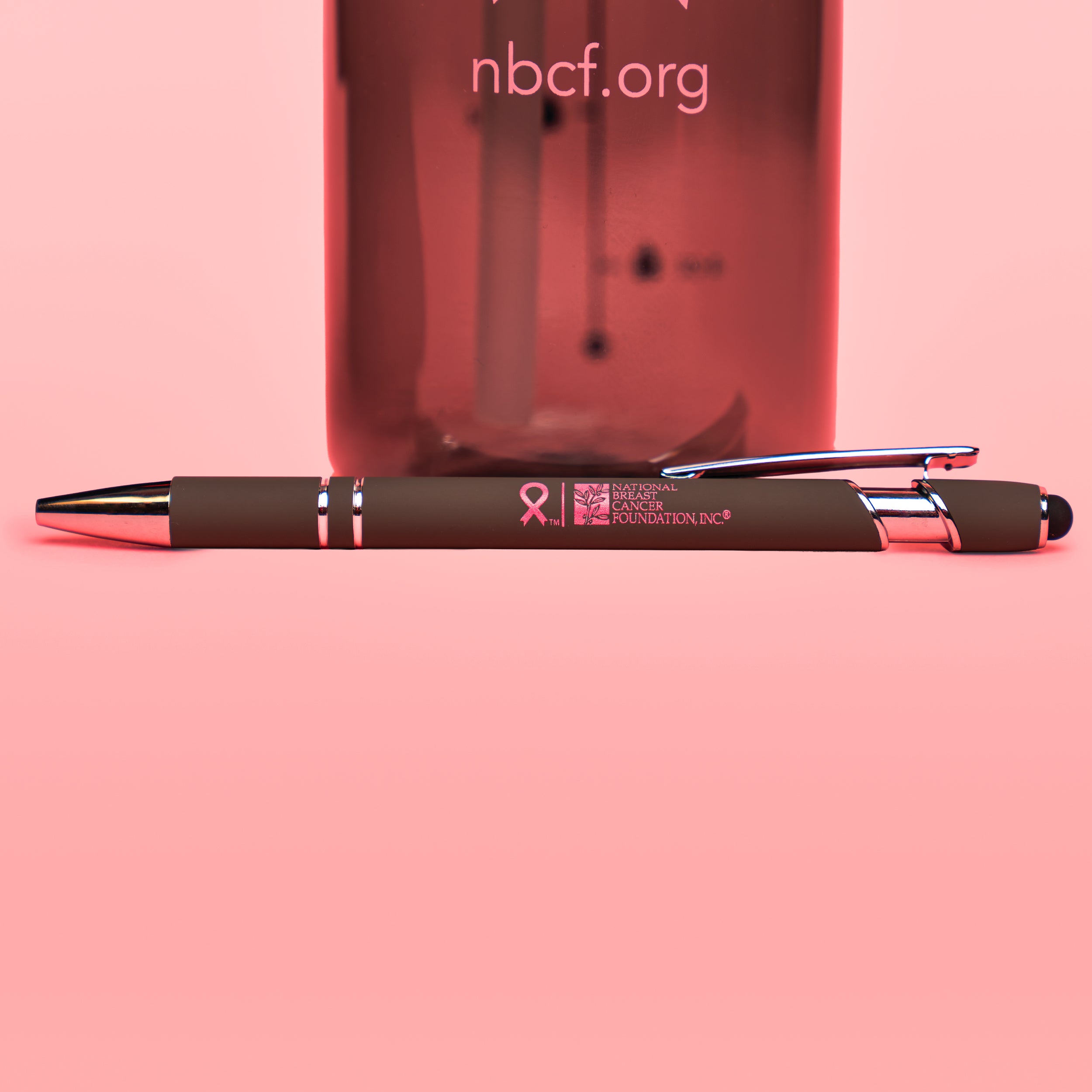 NBCF Logo Stylus Pen - Grey