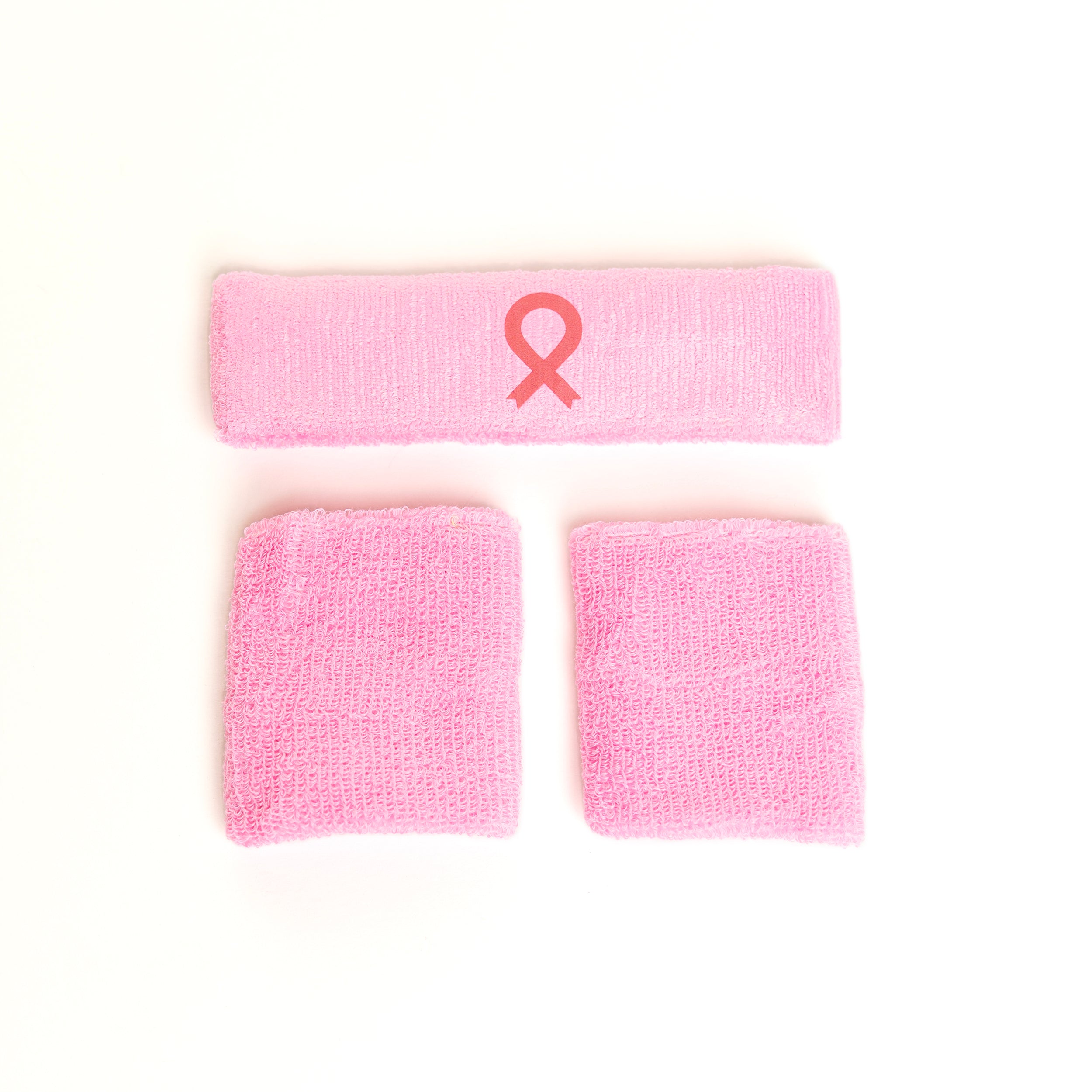 Breast Cancer Awareness Headband & Wristband Set - NBCF