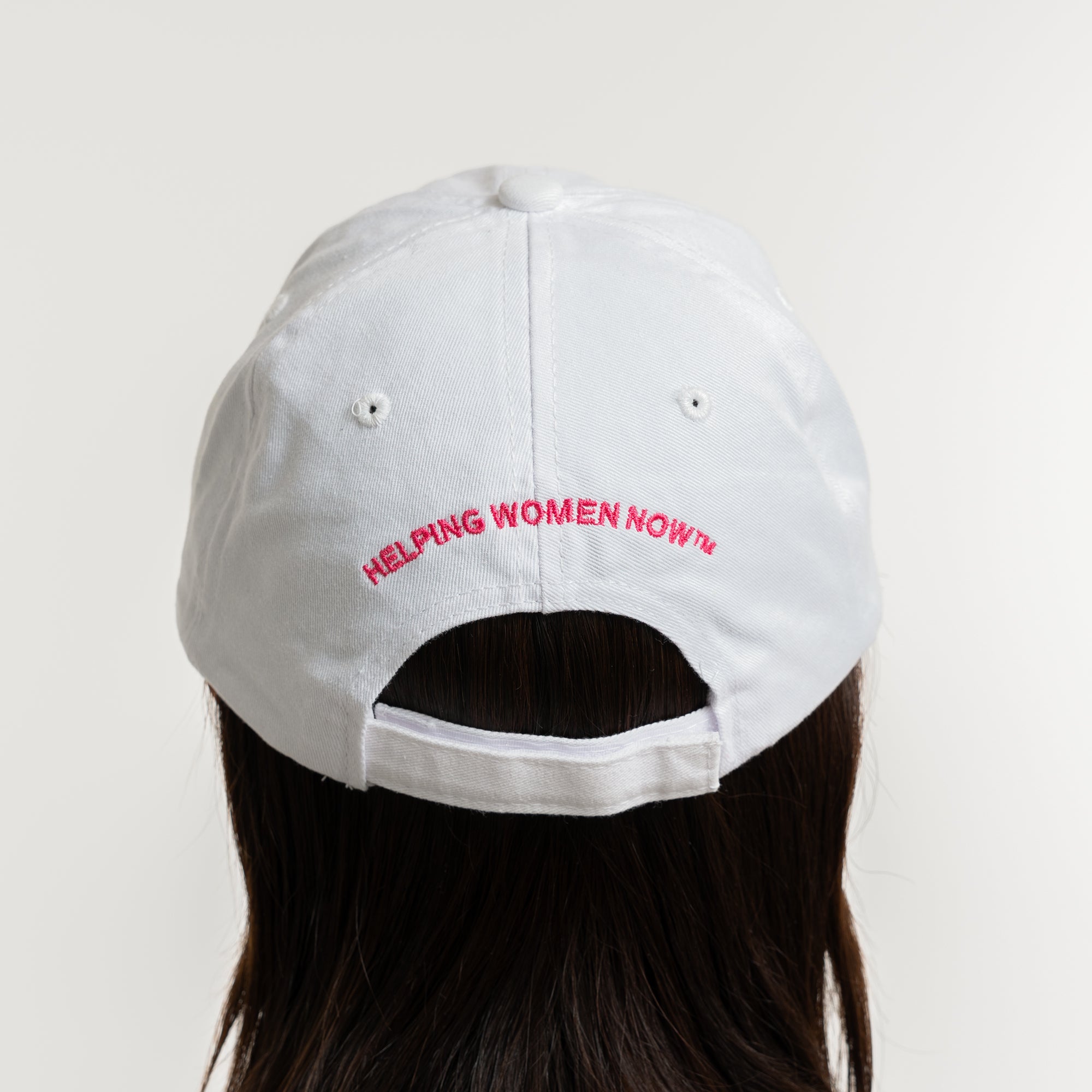 NBCF Logo Ball Cap - White