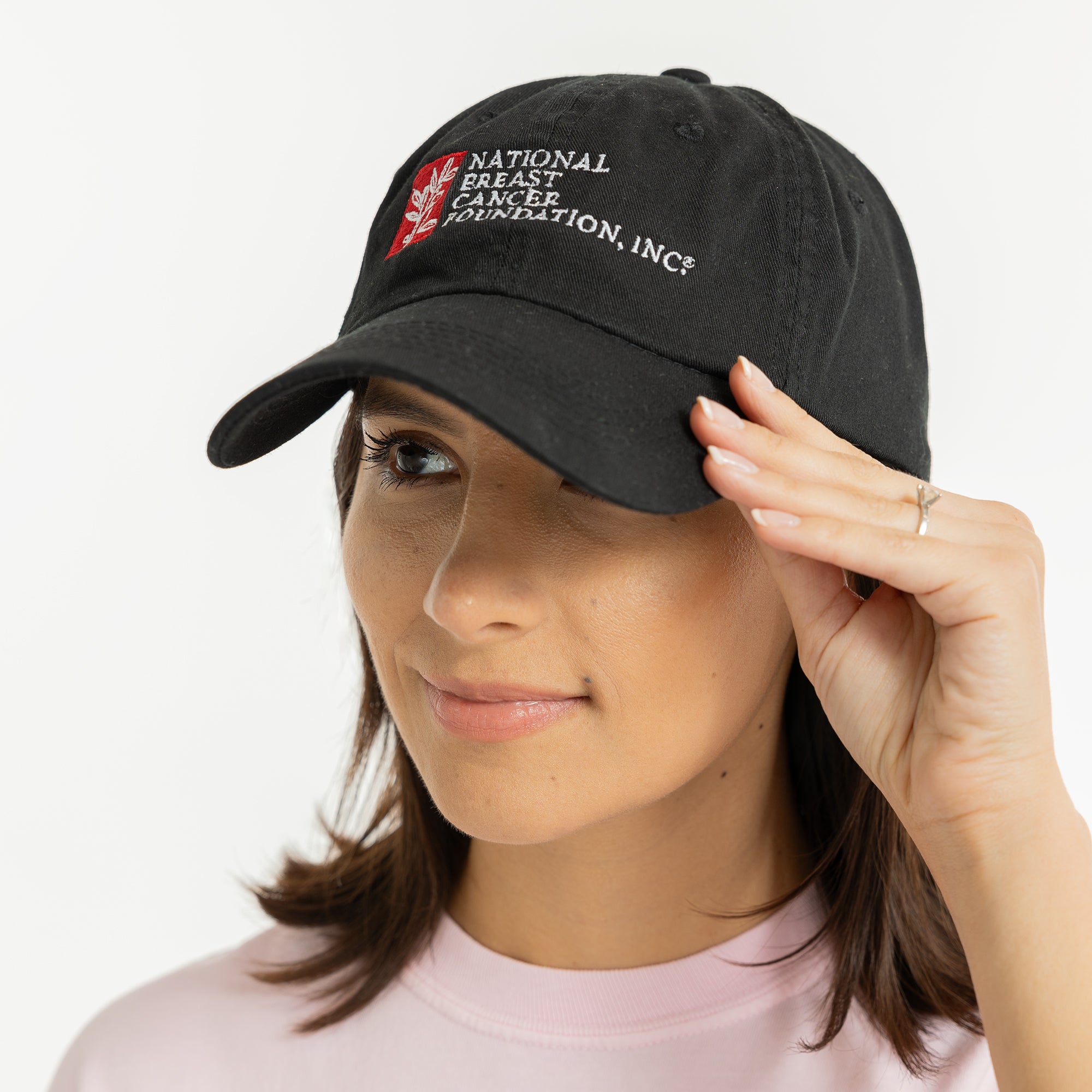 NBCF Logo Ball Cap - Black