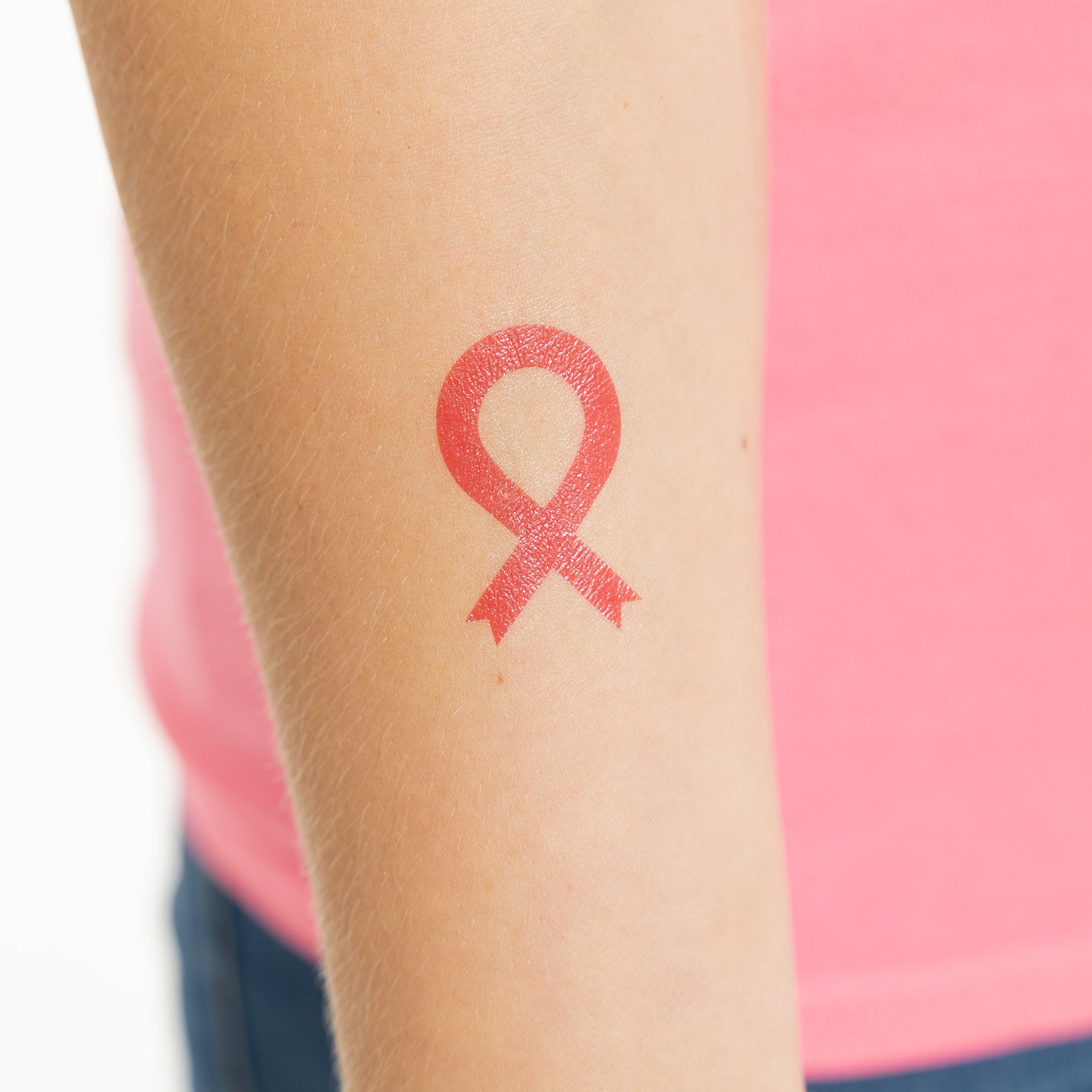 Pink Ribbon Tattoo