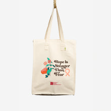 Load image into Gallery viewer, HOPE Is Stronger Than Fear Tote Bag