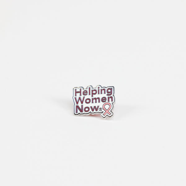 Helping Women Now Lapel Pin - Pink