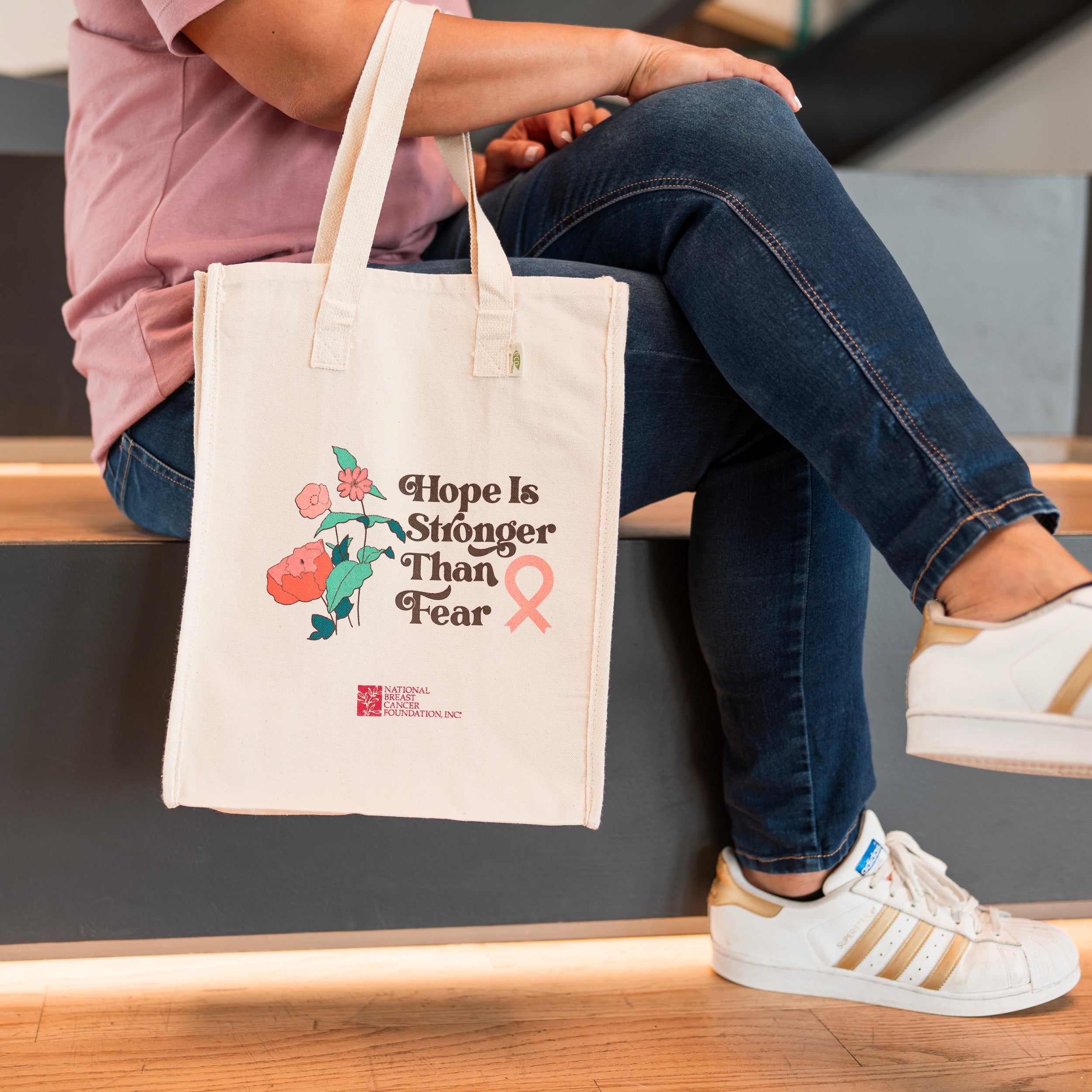 HOPE Is Stronger Than Fear Tote Bag