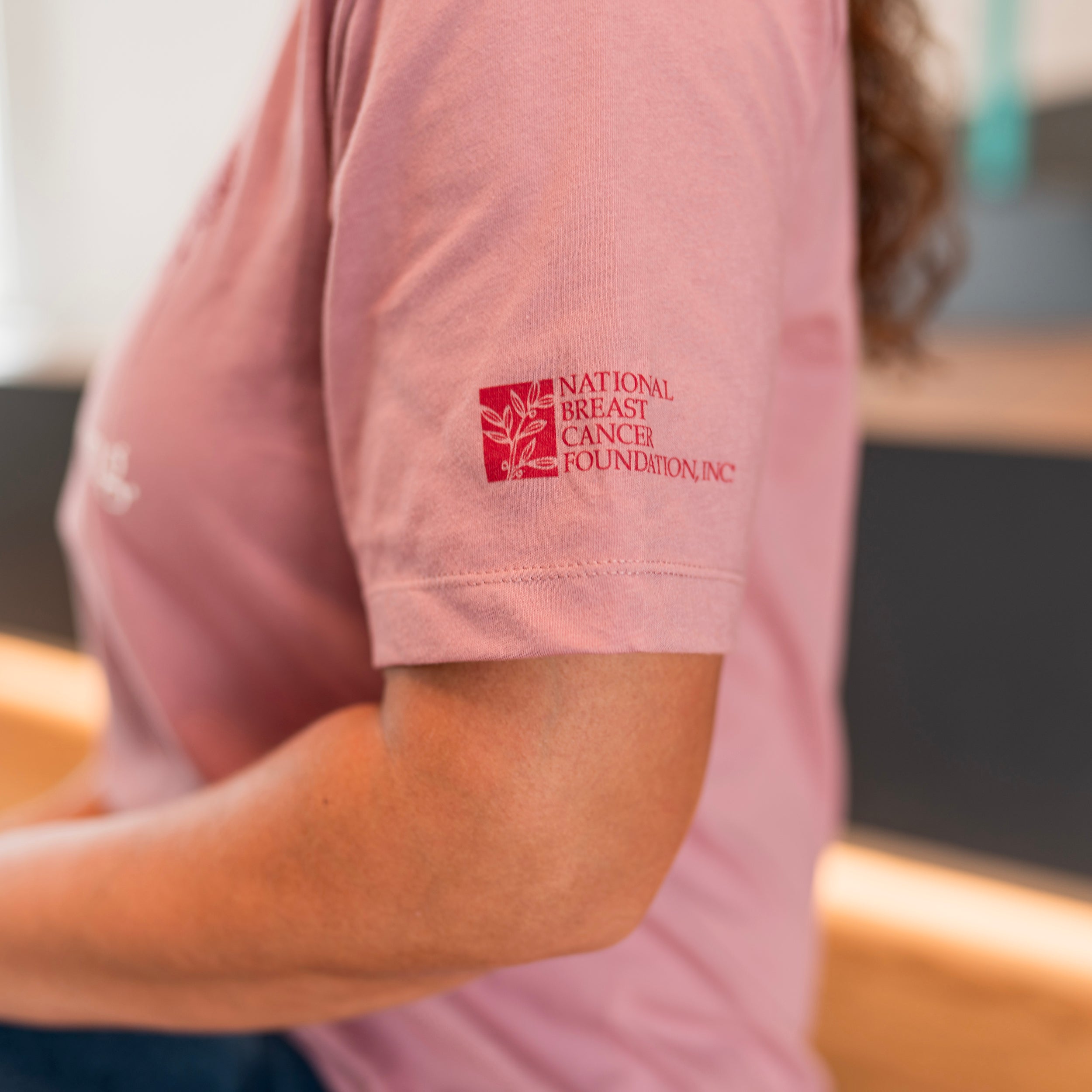 Brave Beautiful Strong T-Shirt - Pink - NBCF