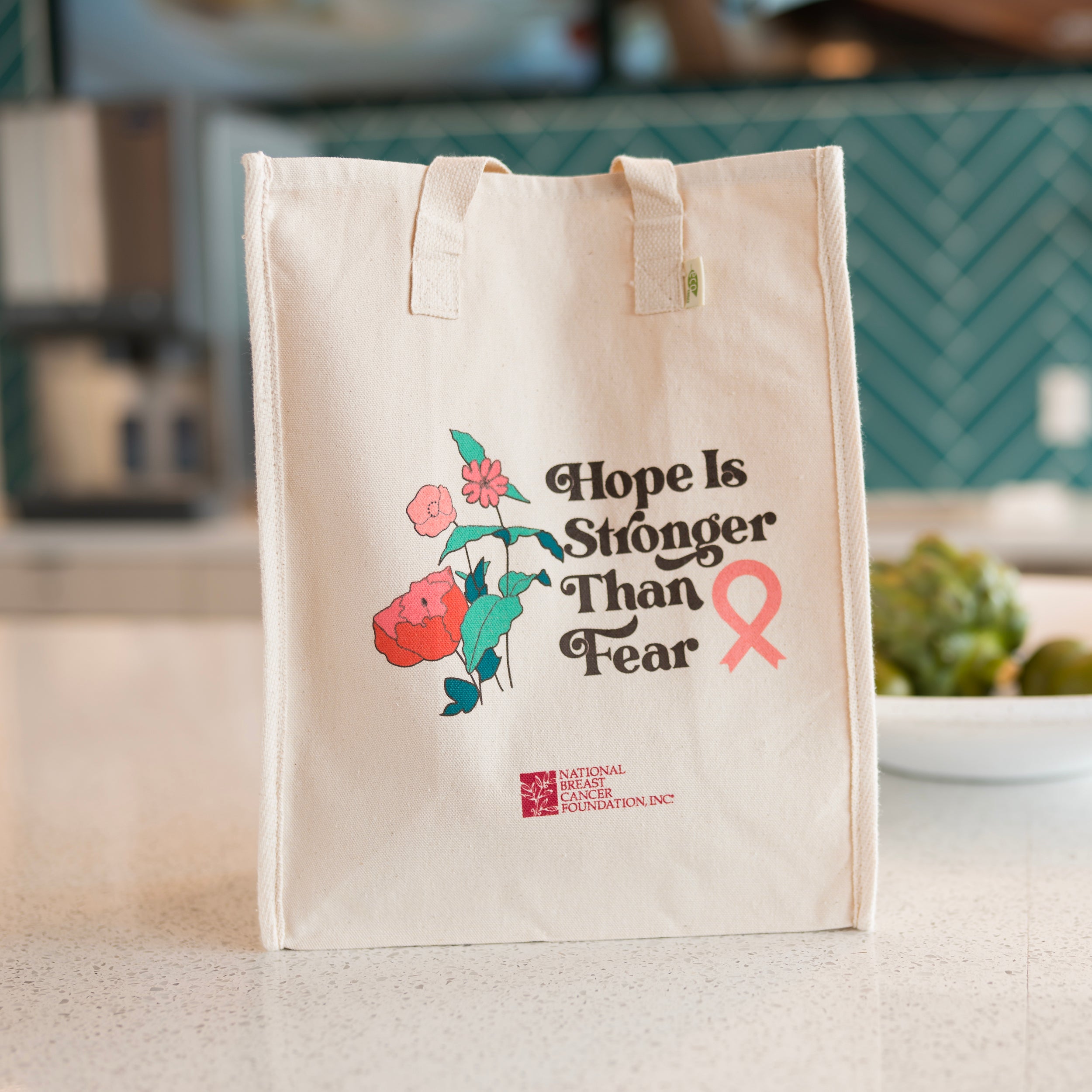 HOPE Is Stronger Than Fear Tote Bag