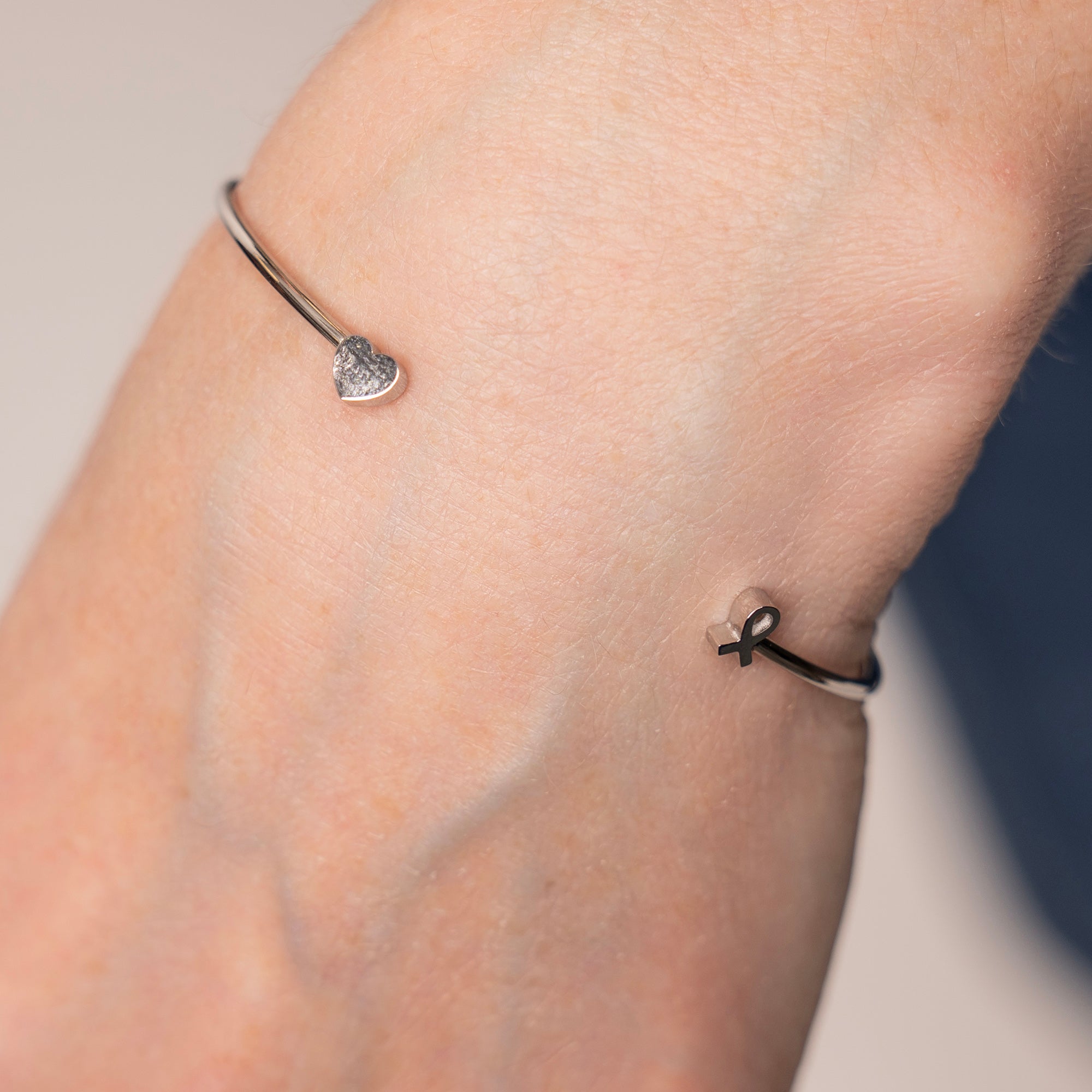 Breast Cancer Awareness Adjustable Cuff Bracelet - NBCF