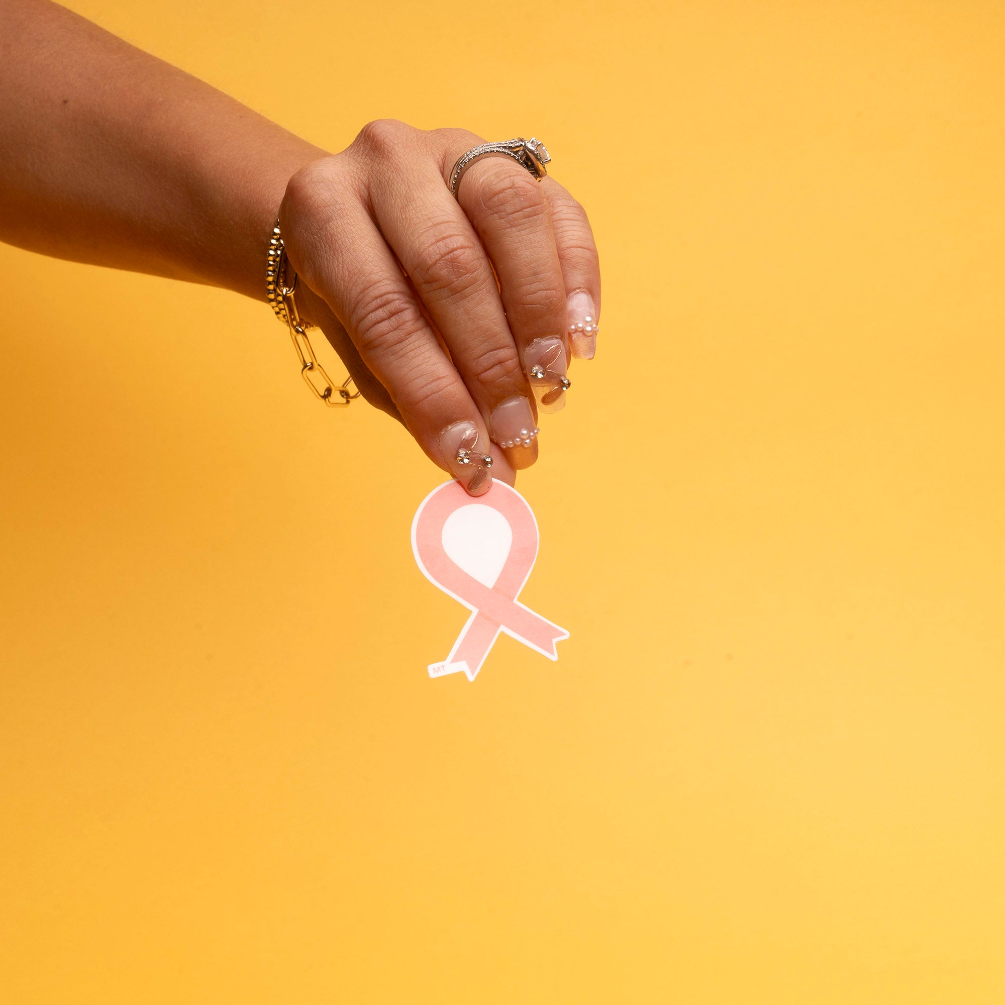 Pink Ribbon Tattoo