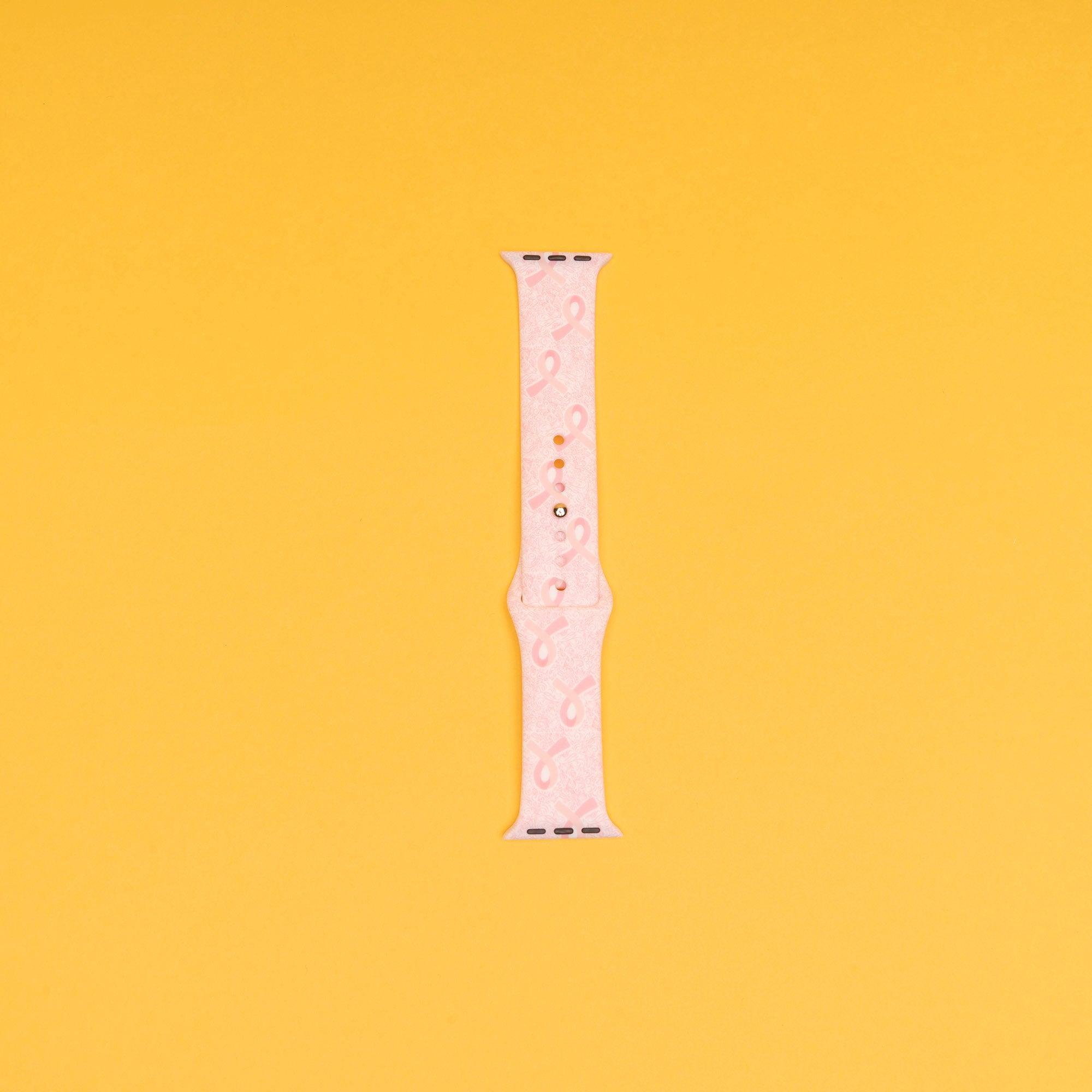 Pink Ribbon Smart Watch Band