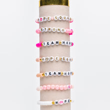Load image into Gallery viewer, Breast Cancer Assorted Beaded Bracelet