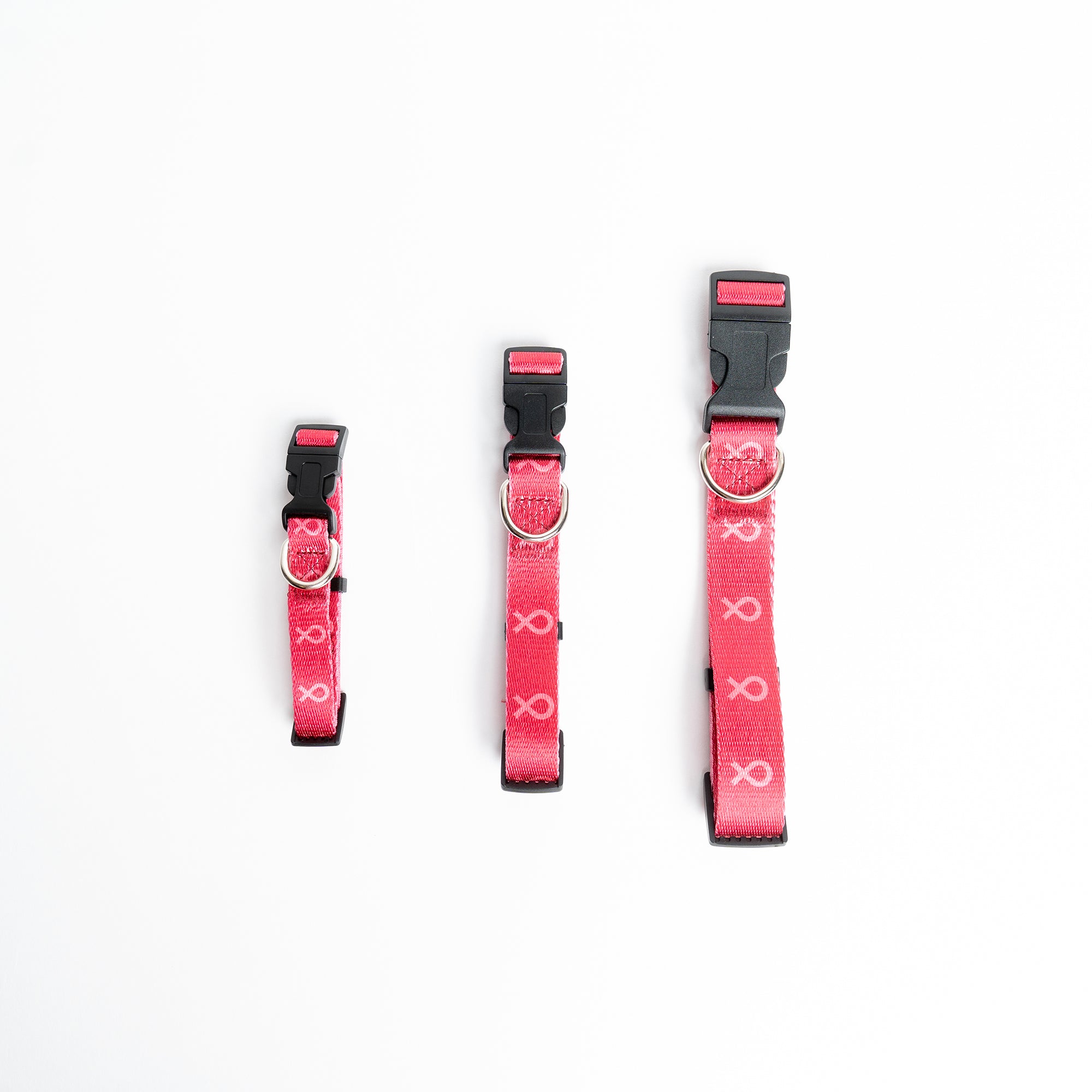 Pink Ribbon Pet Collar - Pink - NBCF