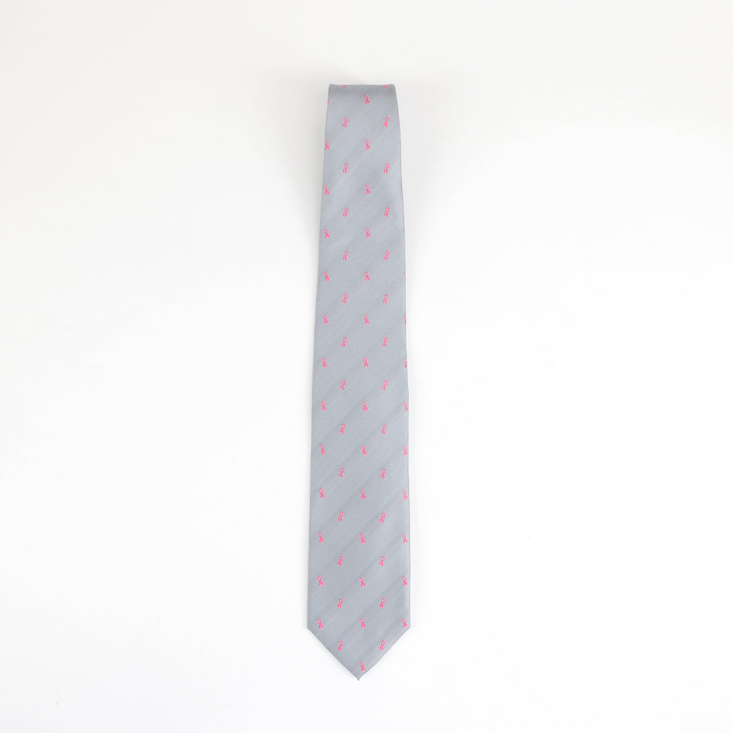 Pink Ribbon Tie