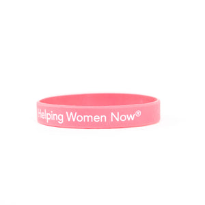Helping Women Now Silicone Bracelet