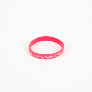 Helping Women Now Silicone Bracelet